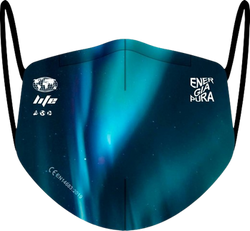 Ochranná maska ENERGIAPURA Safe Mask Aurora Blue - 2022/23