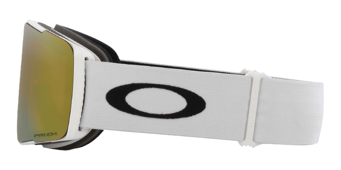 Lyžařské brýle Oakley Line Miner Pro L Matte White Prizm Sage Gold + náhradní zorníky Prizm Sapphi - 2024/25