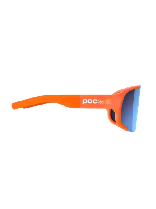 Sluneční brýle POC Aspire POCito Fluorescent Orange Translucent Equalizer Grey/ Space Blue - 2024/25