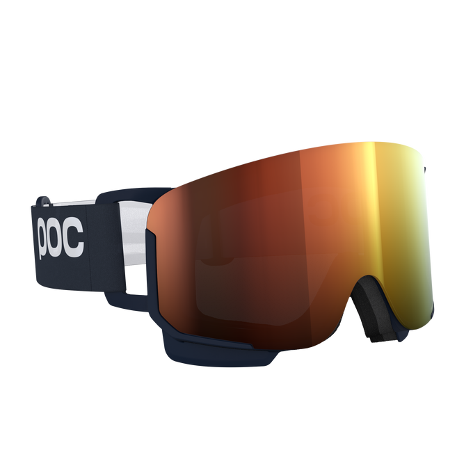 Lyžařské brýle POC Nexal Raw Apatite Navy/Partly Sunny Orange - 2025/26
