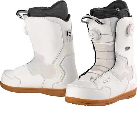 Snowboardové topánky Deeluxe ID Dual Boa White - 2024/25