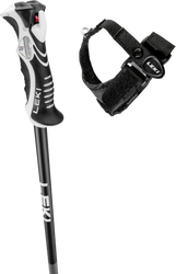 Sjezdové hole LEKI Bold Lite S Black/Blue - 2025/26