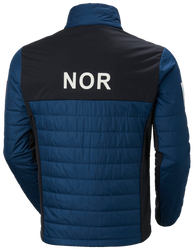 Páperová bunda Helly Hansen World Cup Insulator Jacket Ocean NSF - 2023/24