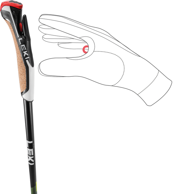 Hole Nordic Walking LEKI Flash Carbon