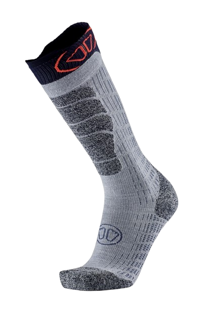 Lyžařské ponožky Sidas Ski Merino Grey/Orange