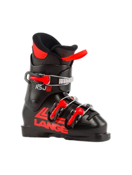 Sjezdové boty Lange RSJ 50 Black-Electric Red - 2024/25
