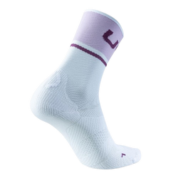 Outdoorové ponožky UYN Woman Cycling One Light Socks  White/Lilac