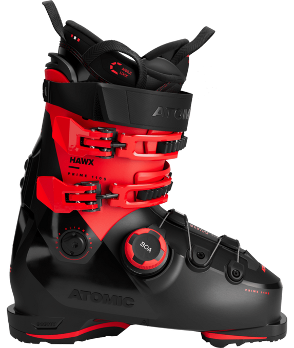 Sjezdové boty Atomic Hawx Prime 110 S BOA Black/Red - 2025/26
