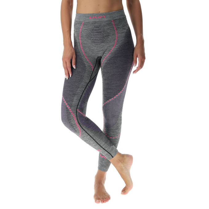 Funkční kalhoty UYN Woman Ambityon UW Pant Long Melange Black Melange/Purple/Raspberry - 2024/25