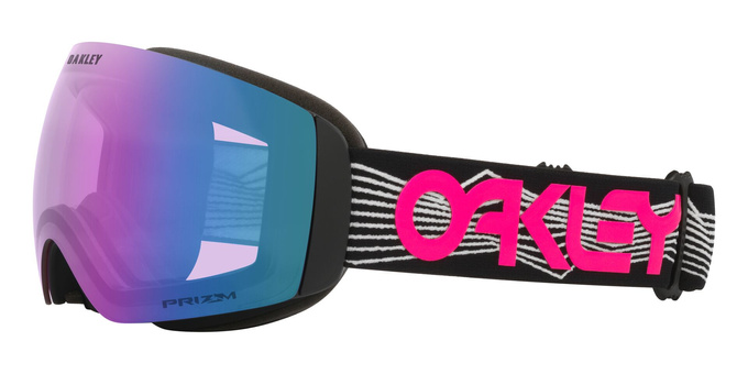 Lyžařské brýle Oakley Flight Deck M Black Wired/Prizm Snow Iced Iridium - 2025/26