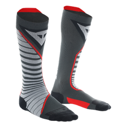 Lyžařské ponožky Dainese Thermo Long Socks Black/Red - 2023/24