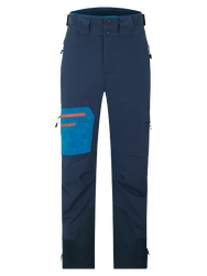 Lyžařské kalhoty Ziener Tewes Full-Zip Teamwear Lady Blue Foggy Print Dark Navy - 2024/25