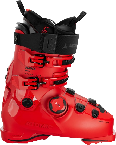 Sjezdové boty Atomic Hawx Prime 120 S BOA GW Red/Black - 2025/26