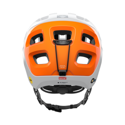 Cyklistická helma POC Tectal Race MIPS NFC Hydrogen White/Fluorescent Orange AVIP