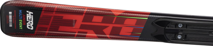 Sjezdové lyže Rossignol Hero Xpress JR 130-150 +  Xpress 7 GW B83 BLACK - 2025/26