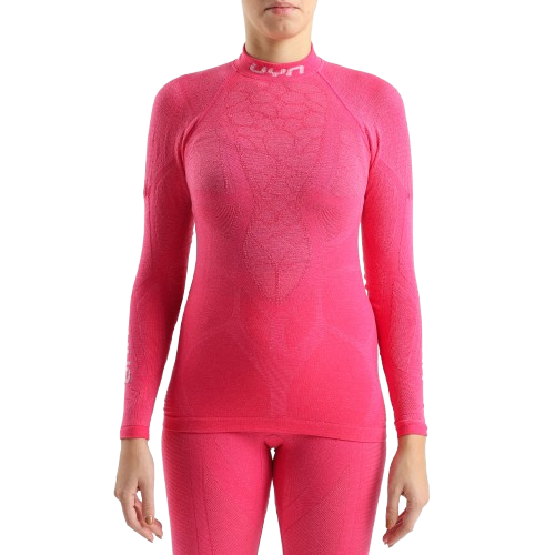 Funkčné tričko UYN Woman Elevatyon Biomorph UW Shirt New Long SL Turtle Neck Pink Yarrow - 2025/26