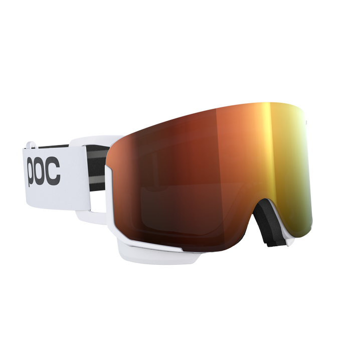 Lyžařské brýle POC Nexal Hydrogen White/Partly Sunny Orange - 2025/26
