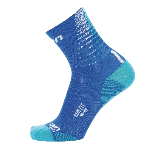 Běžecké ponožky UYN Man Run Fit Socks Blue/Turquoise