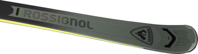 Sjezdové lyže Rossignol Arcade 84 Konect + Spx 12 Konect GW B90 Black Yellow - 2025/26