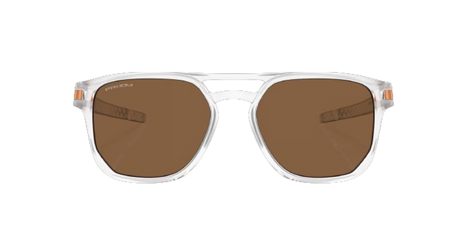 Slnečné okuliare OAKLEY Latch Beta Introspect Collection Prizm Bronze Lenses / Matte Clear Frame