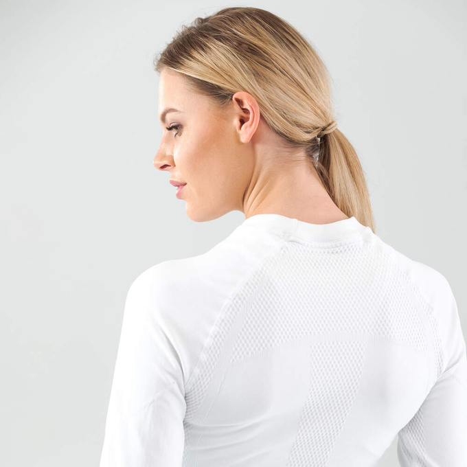 Funkční triko Head Flex Seamless LS Women White - 2024/25
