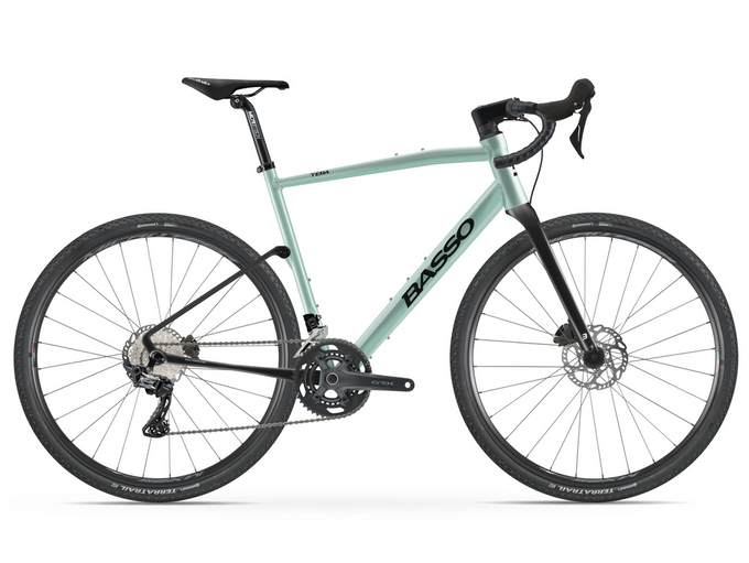 Gravel Kolo BASSO Tera GRX 600 2x11 Green/Microtech MX25 - 2023