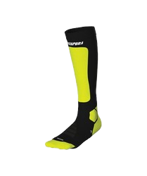 Lyžařské ponožky Energiapura Heat Merino Socks Fluo Yellow/Black - 2025/26