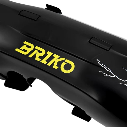 Briko Shin Guard Black/White - 2025/26