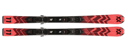 Sjezdové lyže Volkl Racetiger Junior Red + 4.5 vMotion JR Black - Anthracite - 2024/25