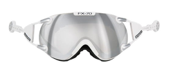 Lyžařské brýle Casco FX70 Carbonic White Silver - 2024/25