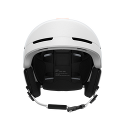 Lyžařská helma POC Obex Connect Hydrogen White/Fluorescent Orange AVIP - 2025/26