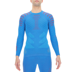 Funkční triko UYN Man Resilyon UW Shirt LG SL Round Neck Blue/Red - 2024/25