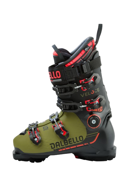 Sjezdové boty Dalbello Veloce 120 MV Black/Olive - 2025/26