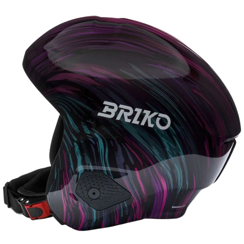 Lyžařská helma Briko Graphik Shiny Seance Violet/Black/Pink/Light Blue - 2025/26