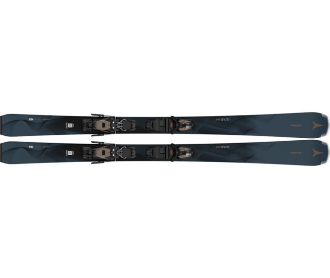 Sjezdové lyže Atomic Cloud Q11 + M 10 GW Black/Sand - 2025/26