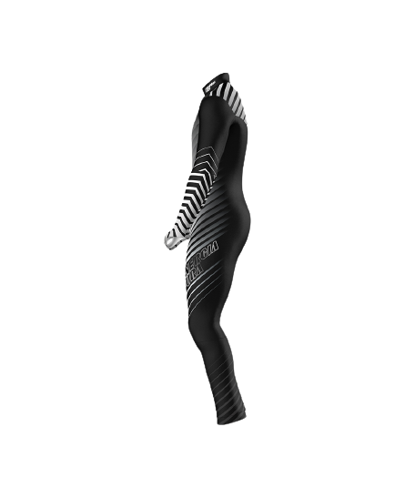 Lyžiarska kombinéza ENERGIAPURA Active Black/Grey (insulated,unpadded) - 2023/24