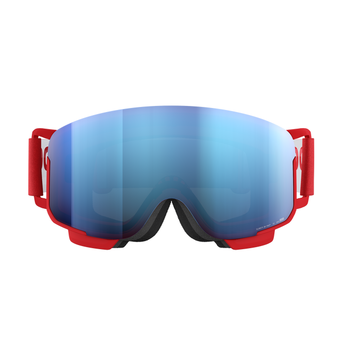 Lyžařské brýle POC Nexal Mid Prismane Red/Partly Sunny Blue - 2025/26
