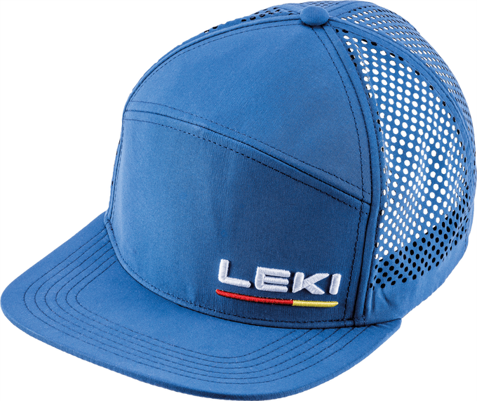 Viecko LEKI Logo Cap Mesh LEKI True Navy/Blue White