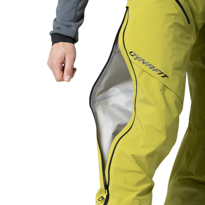 Kalhoty na lyžařské túry Dynafit Blacklight 3L Pants Golden Lime  - 2025/26