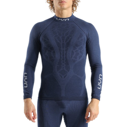 Funkčné tričko UYN Man Elevatyon Biomorph UW Shirt Long SL Turtle New Neck Indaco - 2025/26