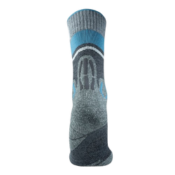 Outdoorové ponožky UYN Man Trekking One Merino Socks Anthracite/Blue