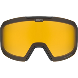 Lyžařské brýle Uvex Evidnt ATTRACT V Black Matt/Mirror Green + spare lens - 2025/26