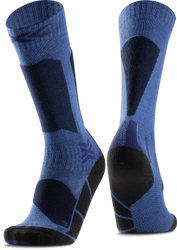 Lyžařské ponožky X-socks Ski Discover OTC JR Blue Blossom/Marine - 2025/26