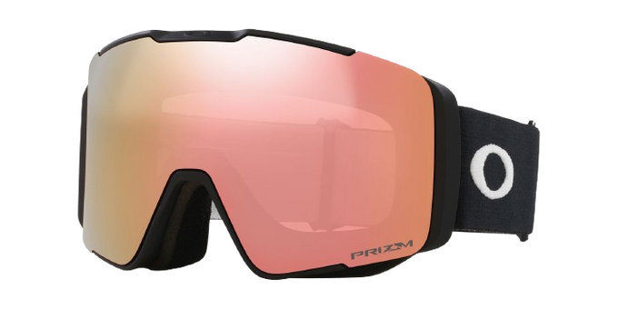 Lyžařské brýle Oakley Line Miner Pro M Matte Black/Prizm Snow Rose + Additional lens Prizm Snow Sage Gold Iridium - 2025/26