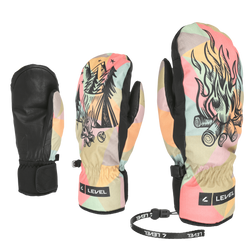 Lyžařské rukavice Level Vertigo Pro Mitt Black Camo - 2025/26
