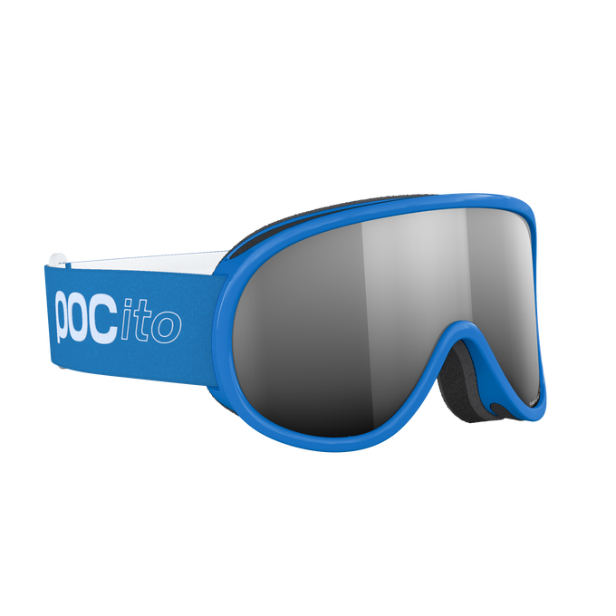 Lyžařské brýle POC Pocito Retina Fluorescent Blue/Partly Sunny Silver - 2025/26