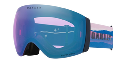 Lyžařské brýle Oakley Flight Deck Pro L Mikaela Shiffrin Sig/Prizm Snow Iced Iridium + Additional lens Prizm Snow Sapphire Iridium - 2025/26