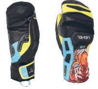 Lyžařské rukavice Level SQ CF Mitt Federica Brignone Orange - 2025/26