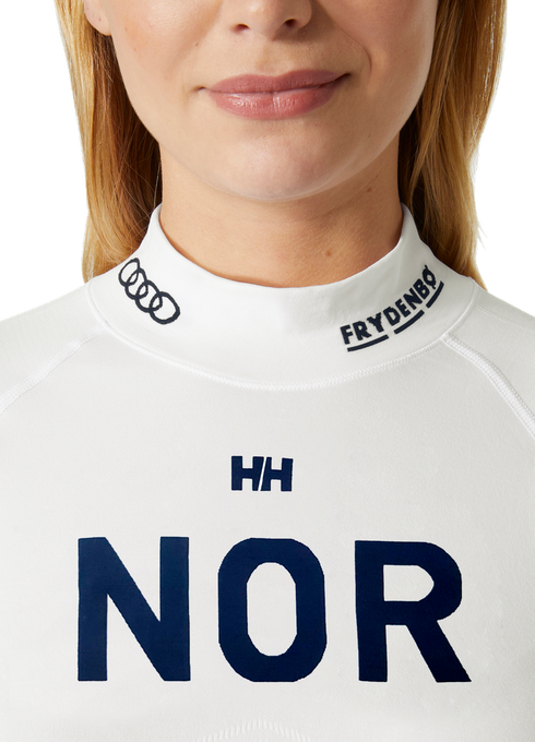 Funkčné tričko Helly Hansen Lifa Seamless Racing Top White - 2023/24