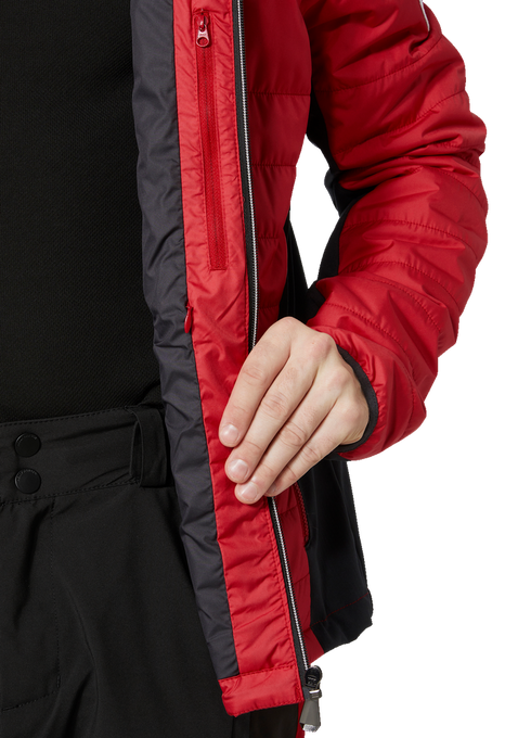 Péřová bunda Helly Hansen World Cup Insulator Jacket Red - 2023/24